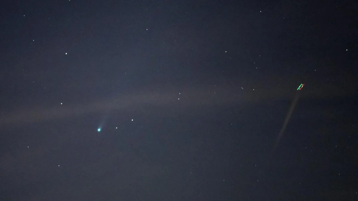 La secuencia del cometa C/2026 R3 Panstarrs con compañía