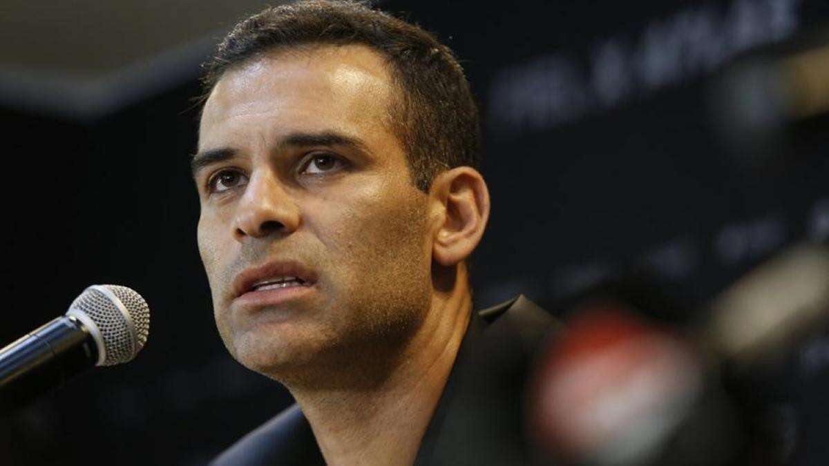 Rafa Márquez, denunciado por su expareja por un supuesto de delito de Frustración de la Ejecución