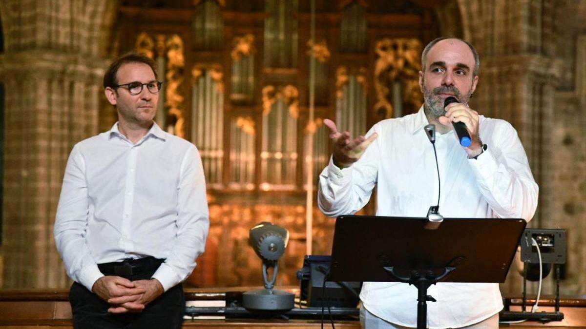 La catedral de Barcelona abre su ciclo de órgano con Olivier Houette, el organista de Poitiers