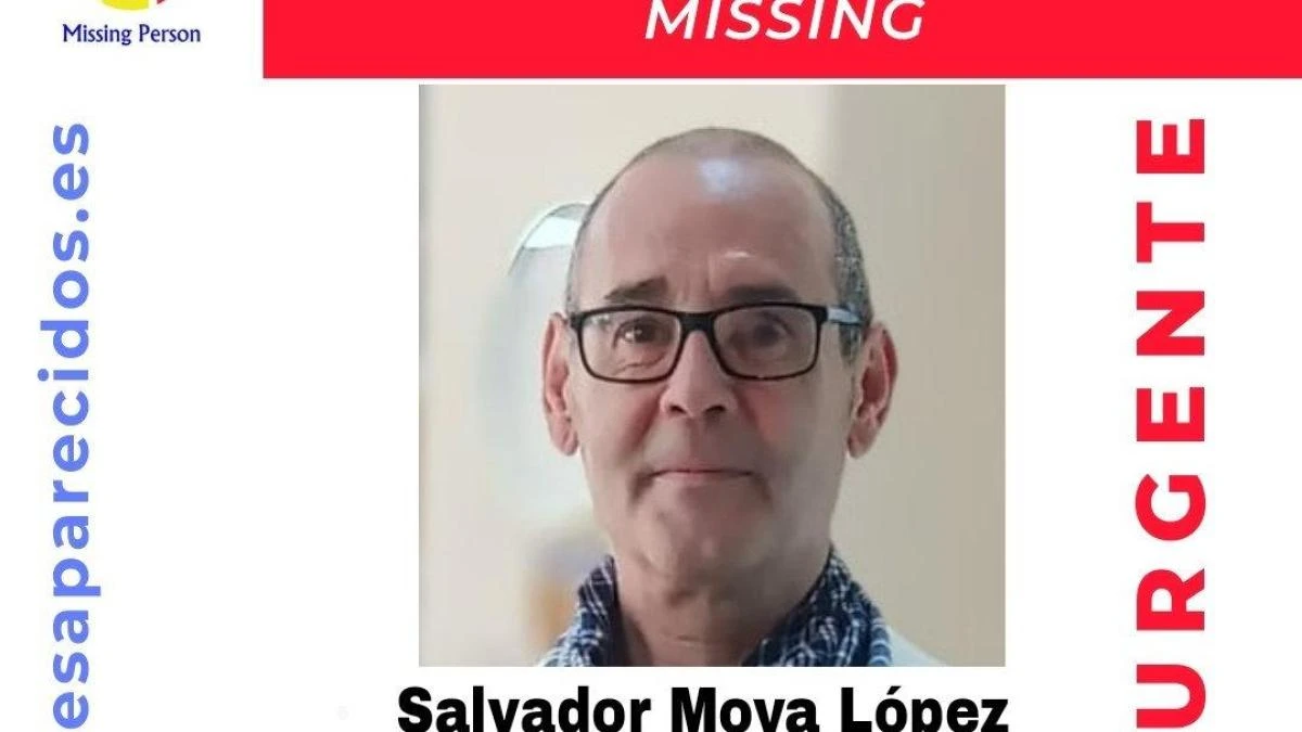 Se busca a Salvador Moya López, un hombre de 57 años muy vulnerable desaparecido en València