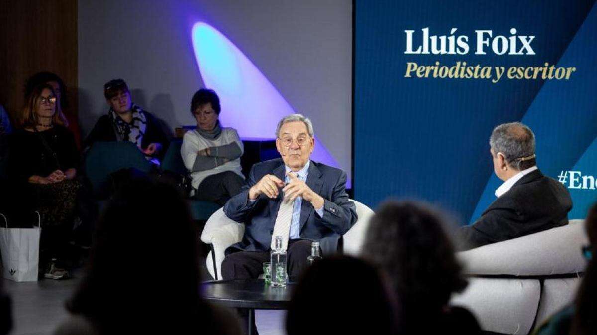 Lluís Foix: “El periodismo no debe hacer profecías ni vaticinios sino explicar lo que pasa”