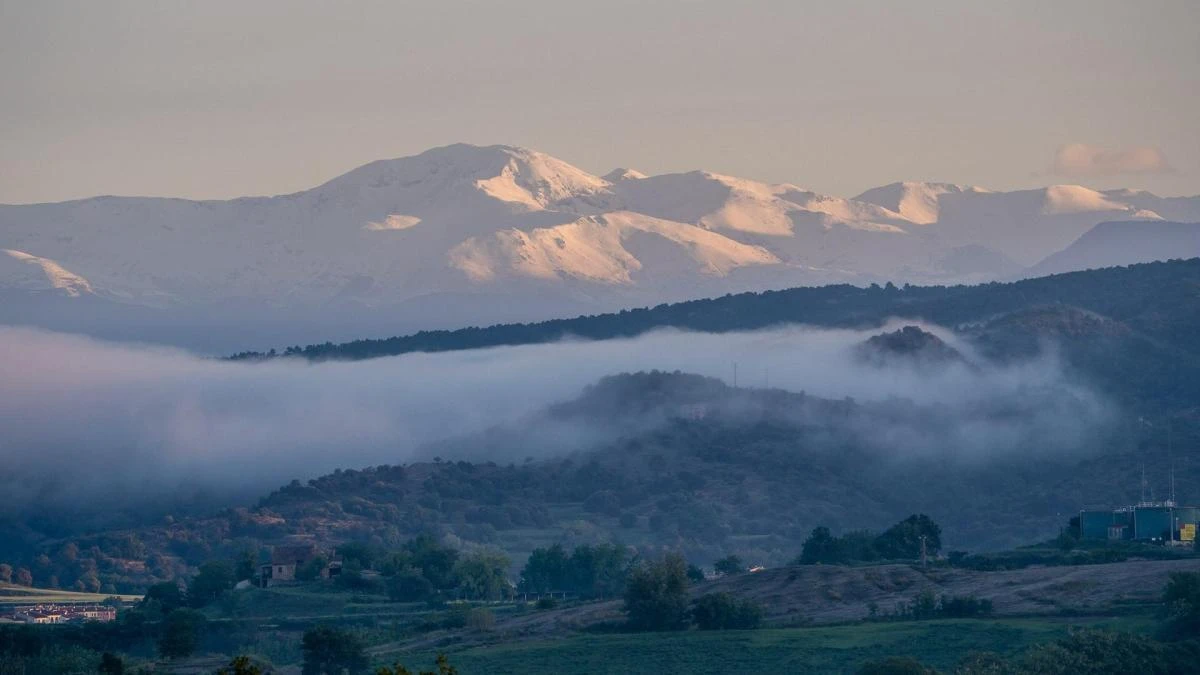 El Puigmal vuelve a lucir nevado
