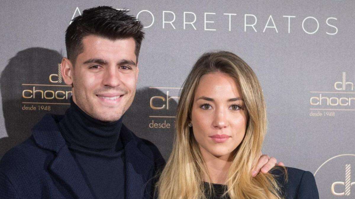 Alice Campello posa con Álvaro Morata tras la confirmación de su fichaje por el Galatasaray: ''Que sea una gran etapa''