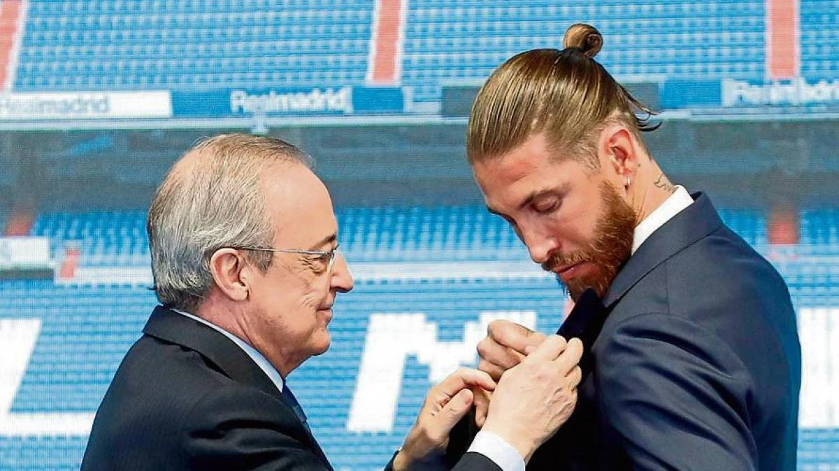 Florentino Pérez contradice a Sergio Ramos: 