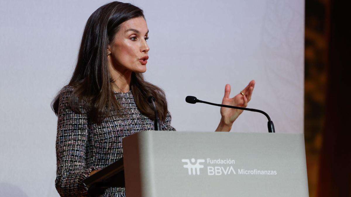 Letizia comparte el sabor del chocolate solidario