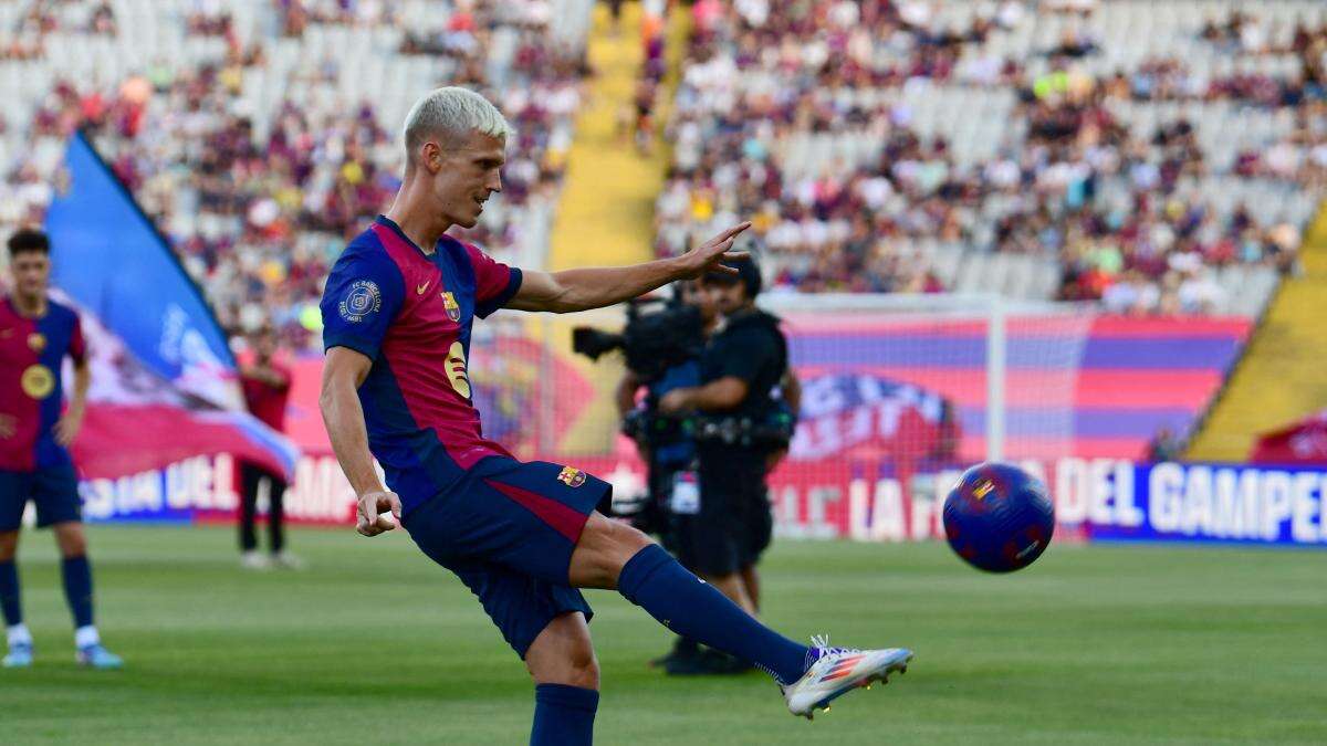 El Barça inscribirá a Dani Olmo gracias a la lesión de Christensen