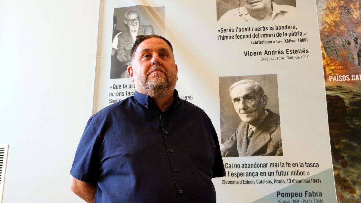 Primeros trámites para indultar la inhabilitación de Oriol Junqueras