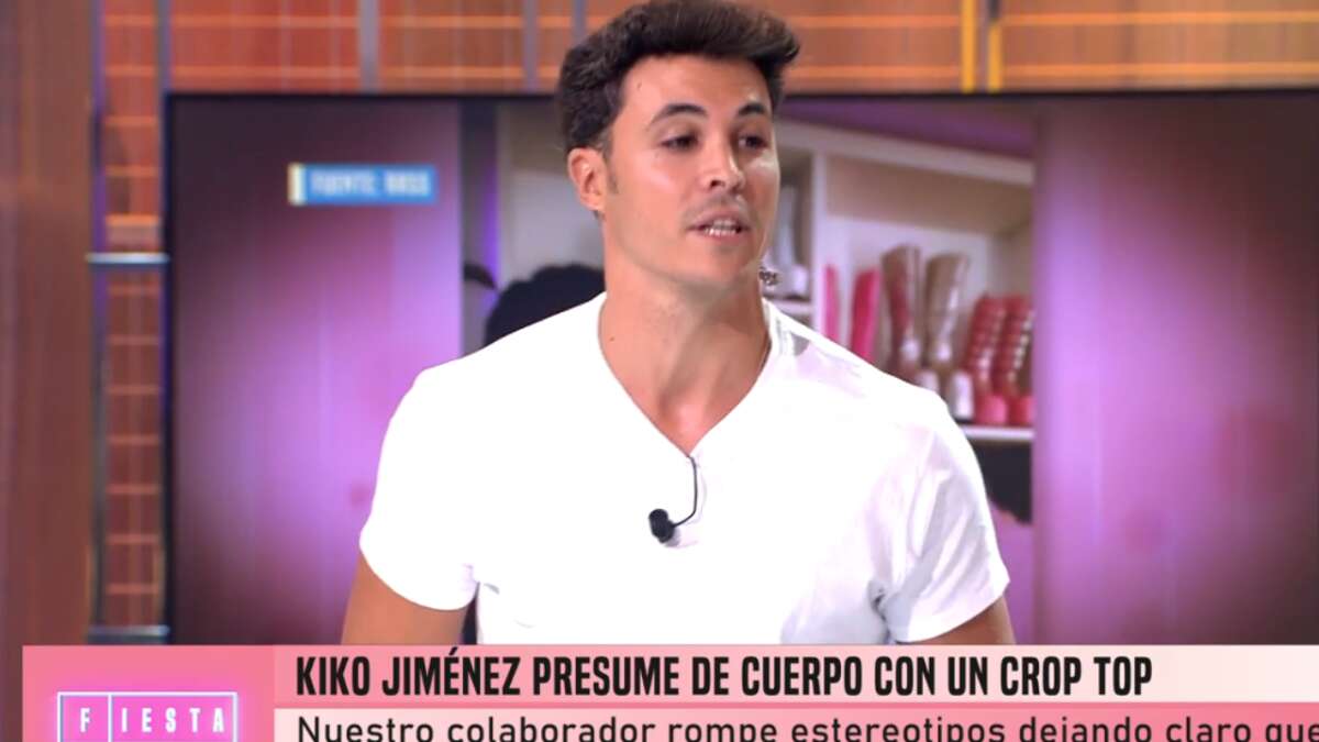 La sorprendente prenda que llevó ayer Kiko Jiménez en 'Fiesta': ''Qué poca clase''