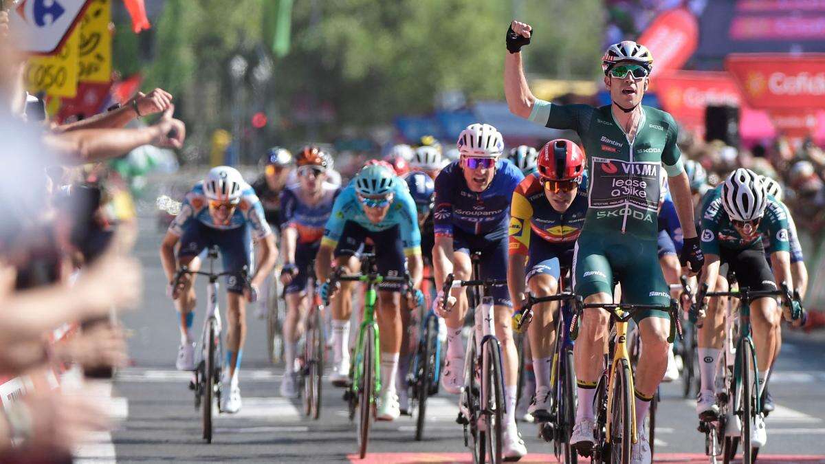 Van Aert se lleva su segundo triunfo y deja sin gloria a Marc Soler y a Pau Miquel