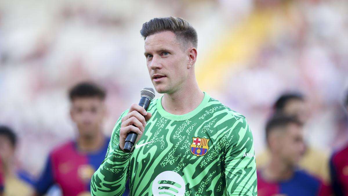 Ter Stegen se acuerda de Xavi: “Le damos las gracias por su trabajo”