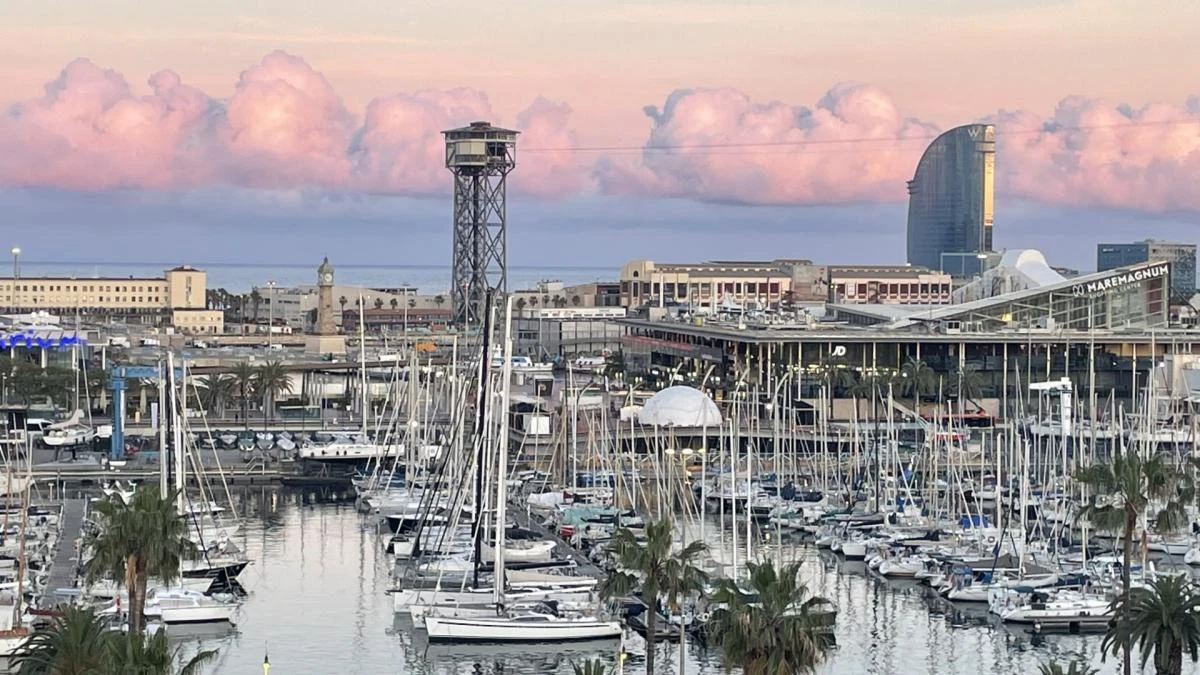 La gran postal marinera del Port Vell
