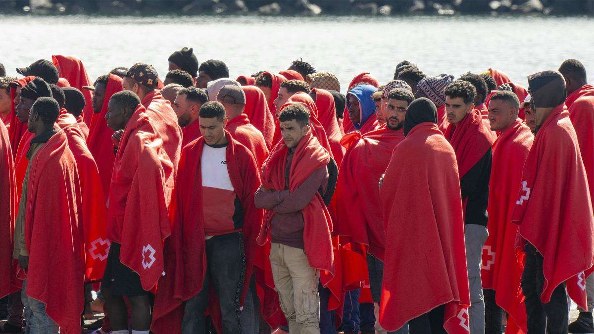 Cerca de 1.500 migrantes han llegado a las Islas Canarias este fin de semana