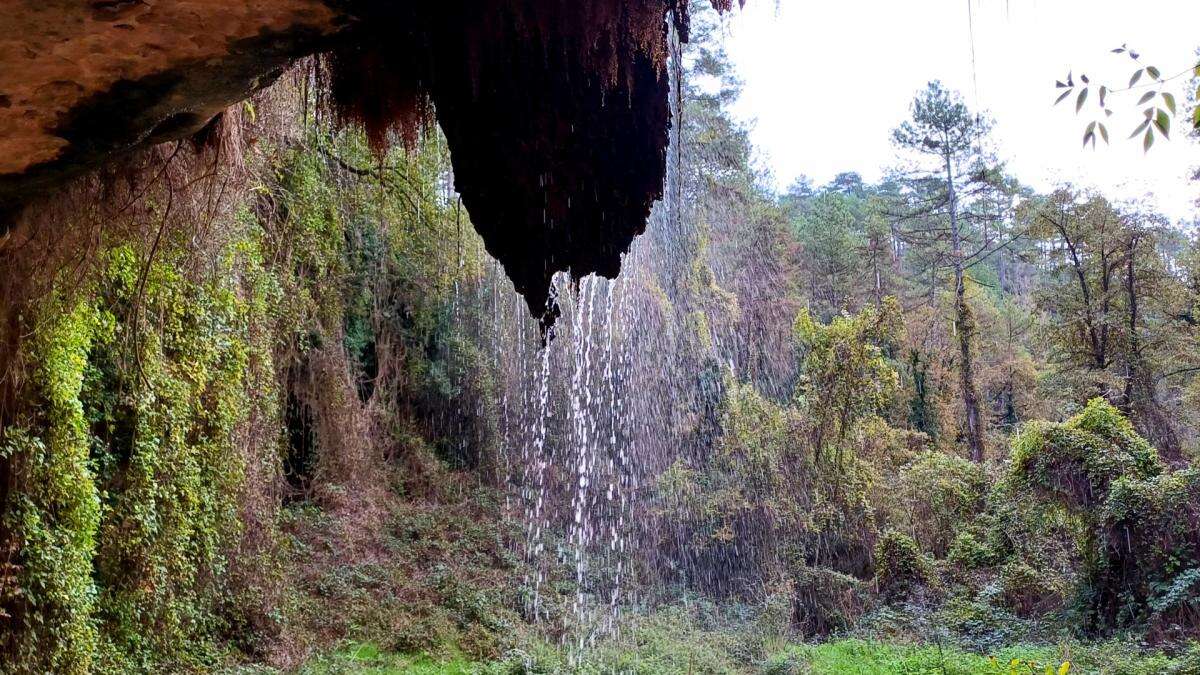 La gran ducha natural del Balç de Sant Just