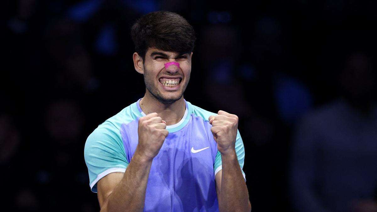 Alcaraz - Zverev: horario y dónde ver el partido de tenis de las Nitto ATP Finals 2024 por TV