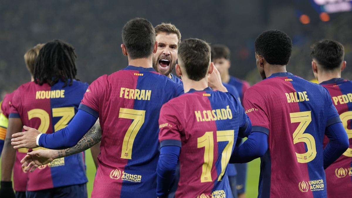 El Barça gana tres veces en Dortmund y se catapulta hacia octavos