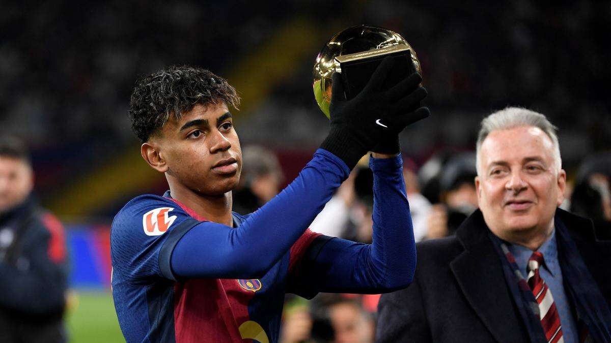 Lamine Yamal tras ganar el Golden Boy: “En cinco años me veo en el Barça y ojalá ganando la Champions