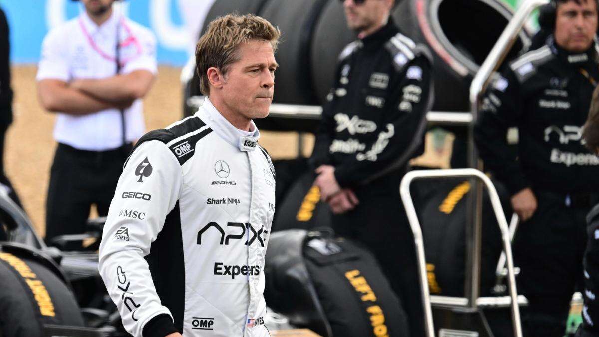 Brad Pitt enamora a Silverstone