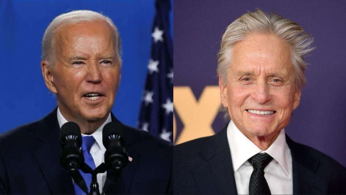 Michael Douglas cree que es “desgarrador” y “doloroso” ver la situación de Joe Biden