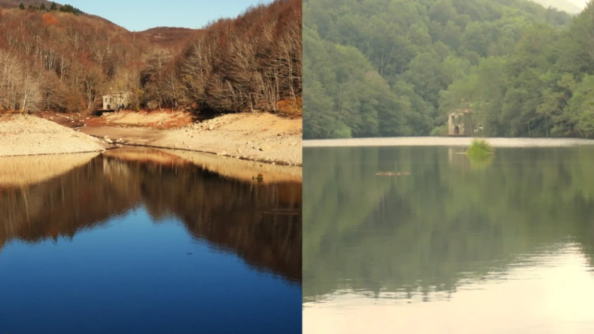 Mira el gran cambio del pantano de Santa Fe