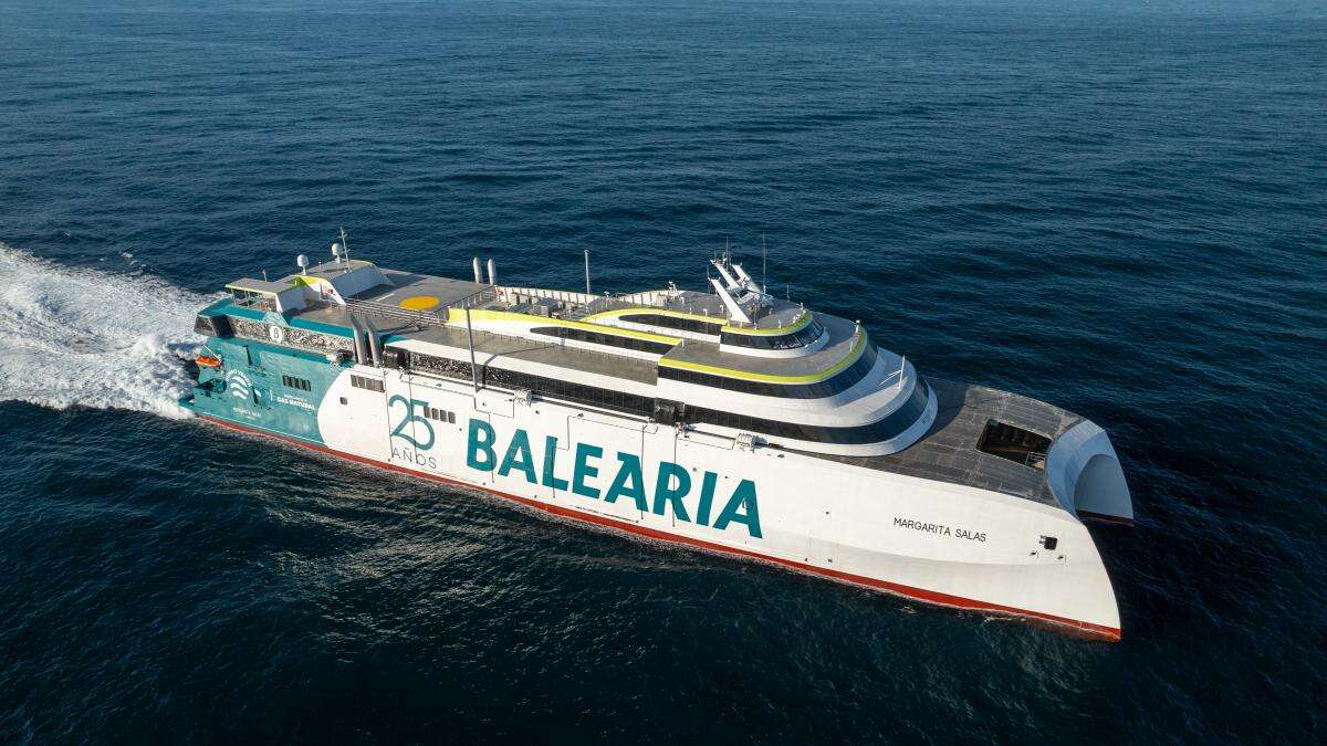 Baleària se adjudica la ruta Tarifa-Tánger Ville con dos nuevos ‘fast ferries’ eléctricos