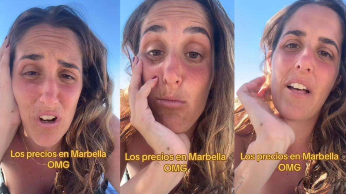 Ichi Aragón, la hija de Emilio Aragón, alucina con los precios de las hamacas en Marbella: ''Me he quedado muerta''