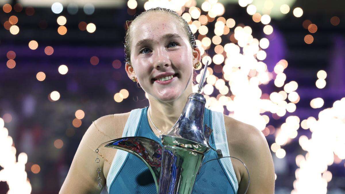 Mirra Andreeva, la ganadora más joven en ganar un WTA 1000