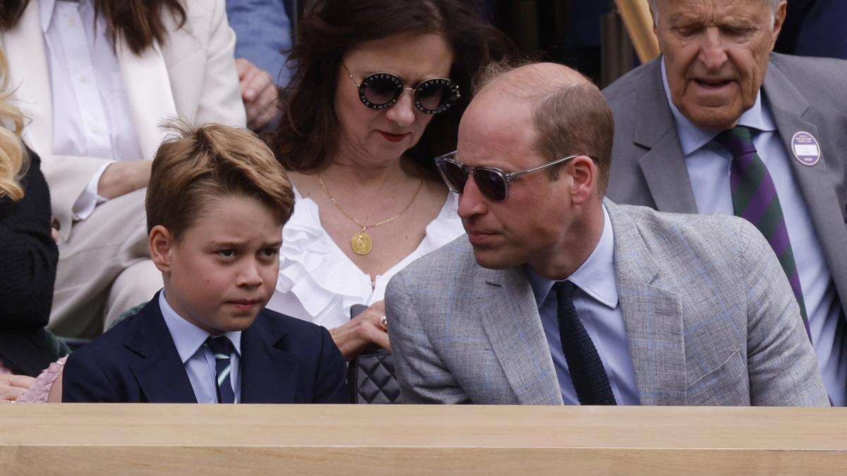 El príncipe Guillermo reaparece con su hijo Jorge tras el anuncio de cáncer de Kate Middleton