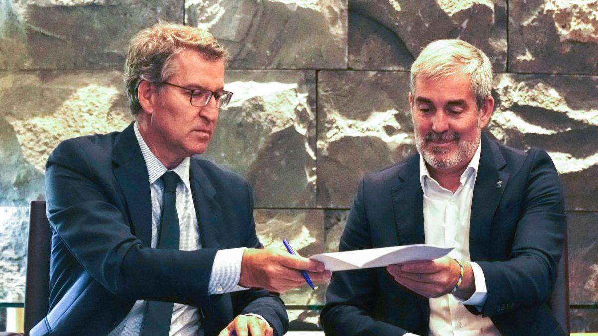 El PP acuerda con Coalición Canaria la reforma de la ley de Extranjería que tumbó en julio