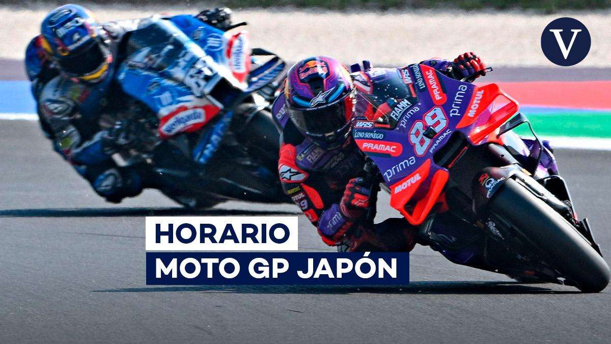 GP de Japón de MotoGP: horarios y dónde ver la clasificación y la carrera en Motegi por TV