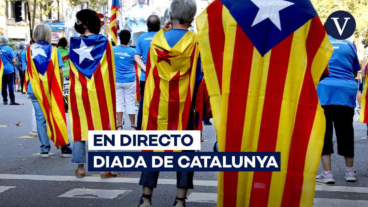 Diada de Catalunya 2024, en directo: Última hora de la ofrenda floral a Rafael Casanova y manifestación del 11-S