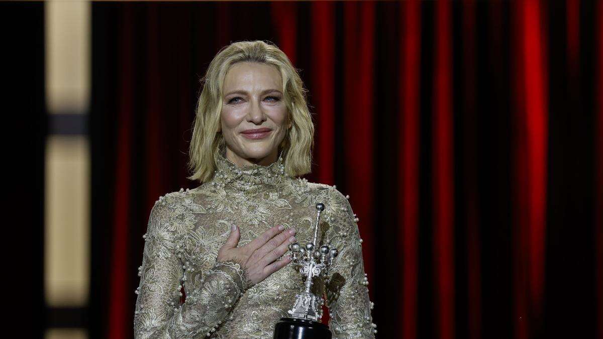 George Clooney interviene por sorpresa en San Sebastián y hace llorar a Cate Blanchett: 