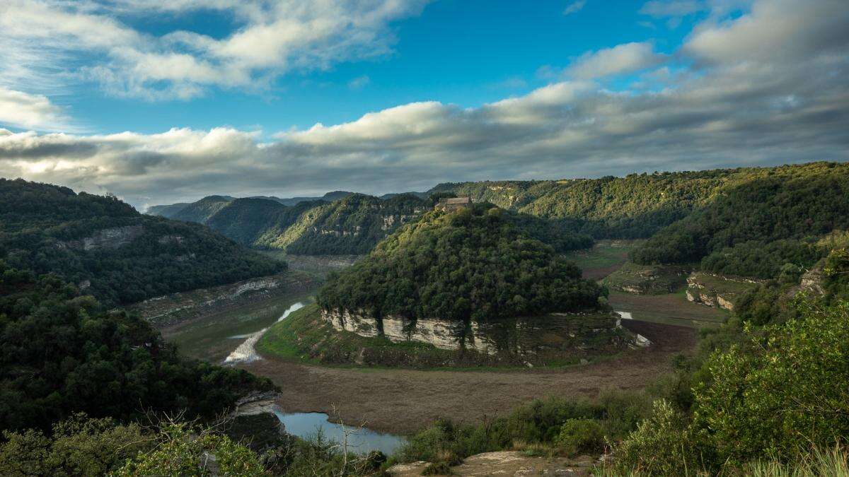 Agua de esperanza para el pantano de Sau