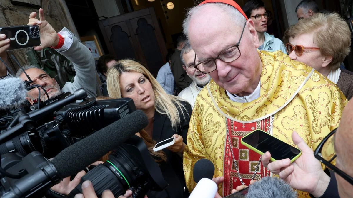 El cardenal Dolan toma distancia de su aliado Trump antes del cónclave