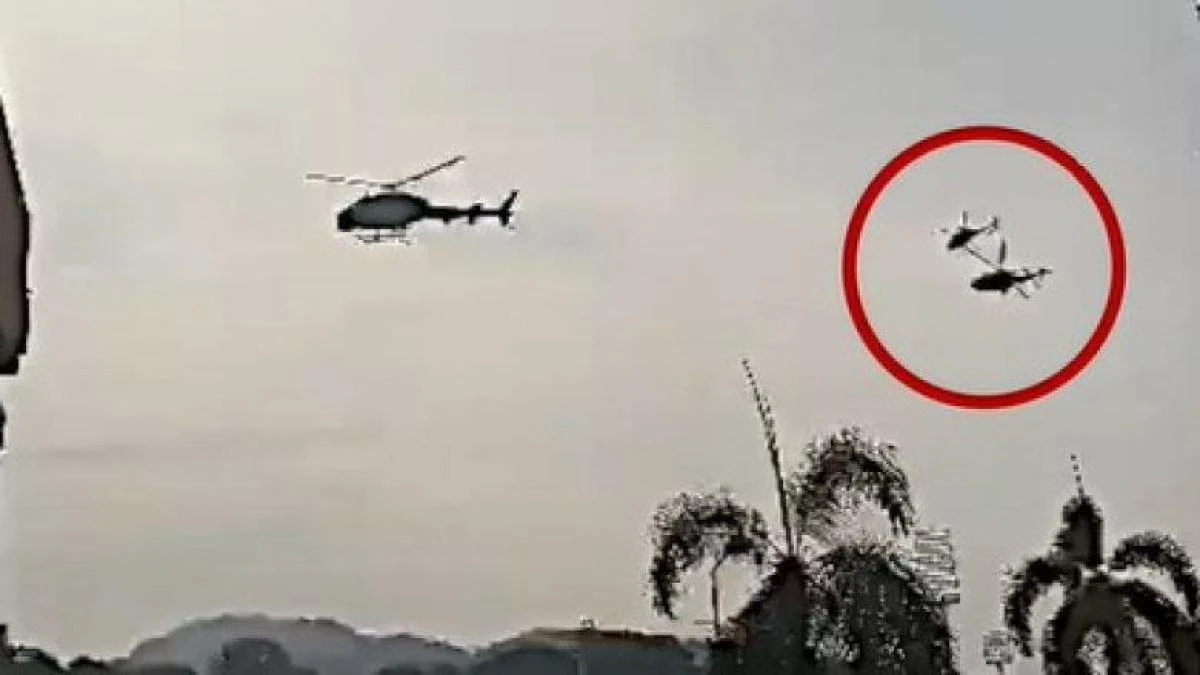Varios muertos tras la colisión de dos helicópteros sobre el mar Báltico en Finlandia