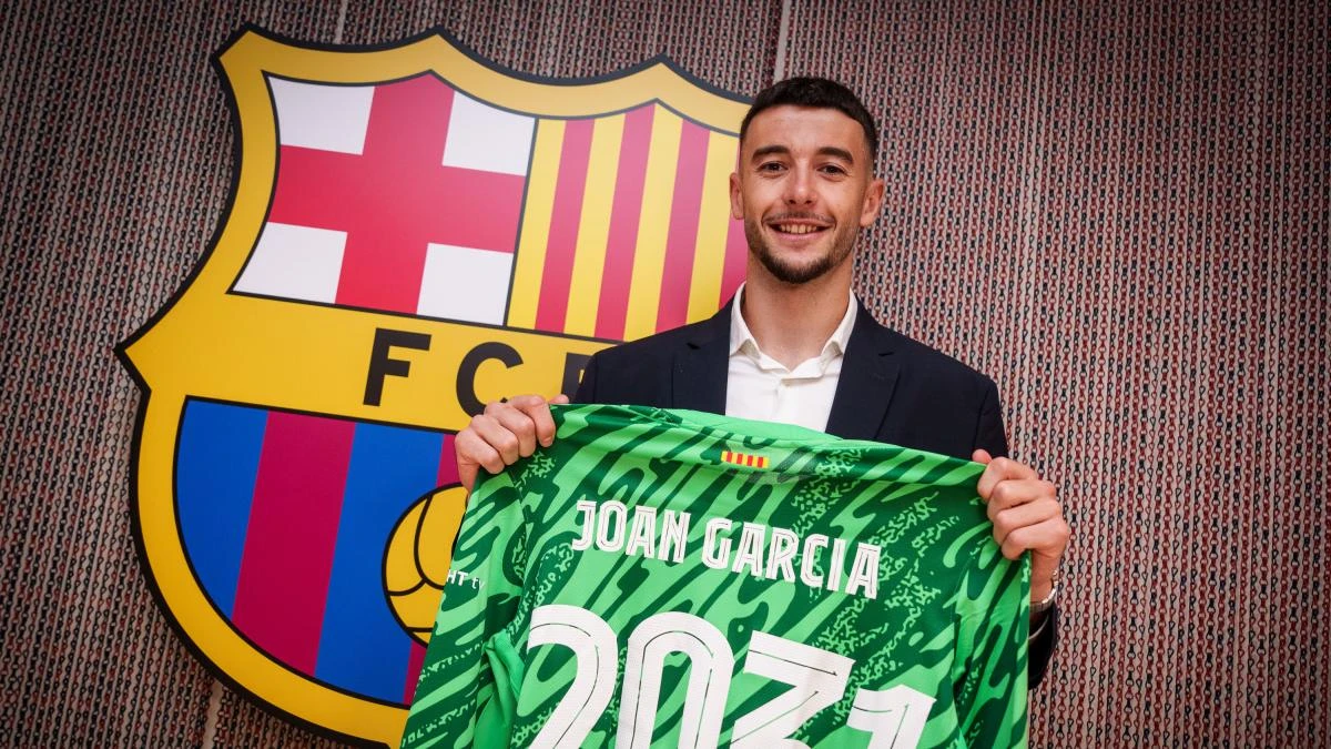 Joan Garcia: “He tenido sentimientos raros pero el Barça es uno de los mejores proyectos que hay en el fútbol”