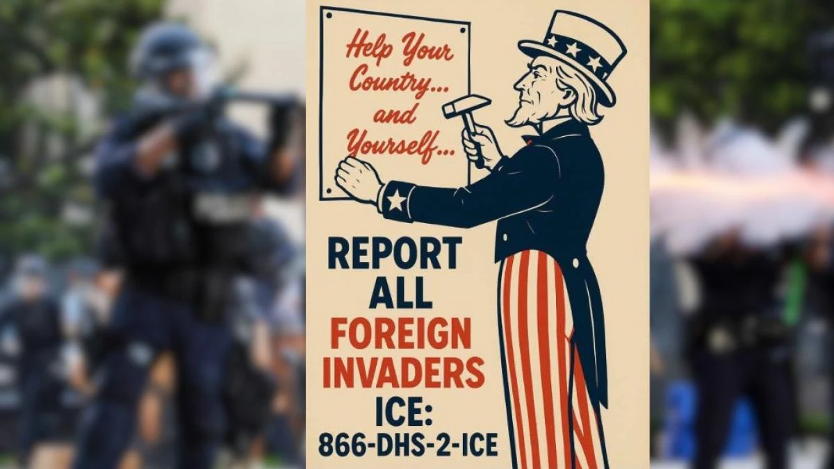 La Casa Blanca amplifica mensajes supremacistas: “Ayuda a tu país, denuncia a los invasores extranjeros”