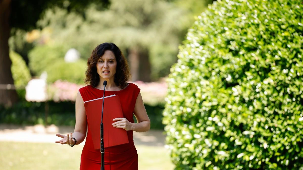 Ayuso pide acudir a los ciudadanos que acudan a la manifestación del domingo en la capital