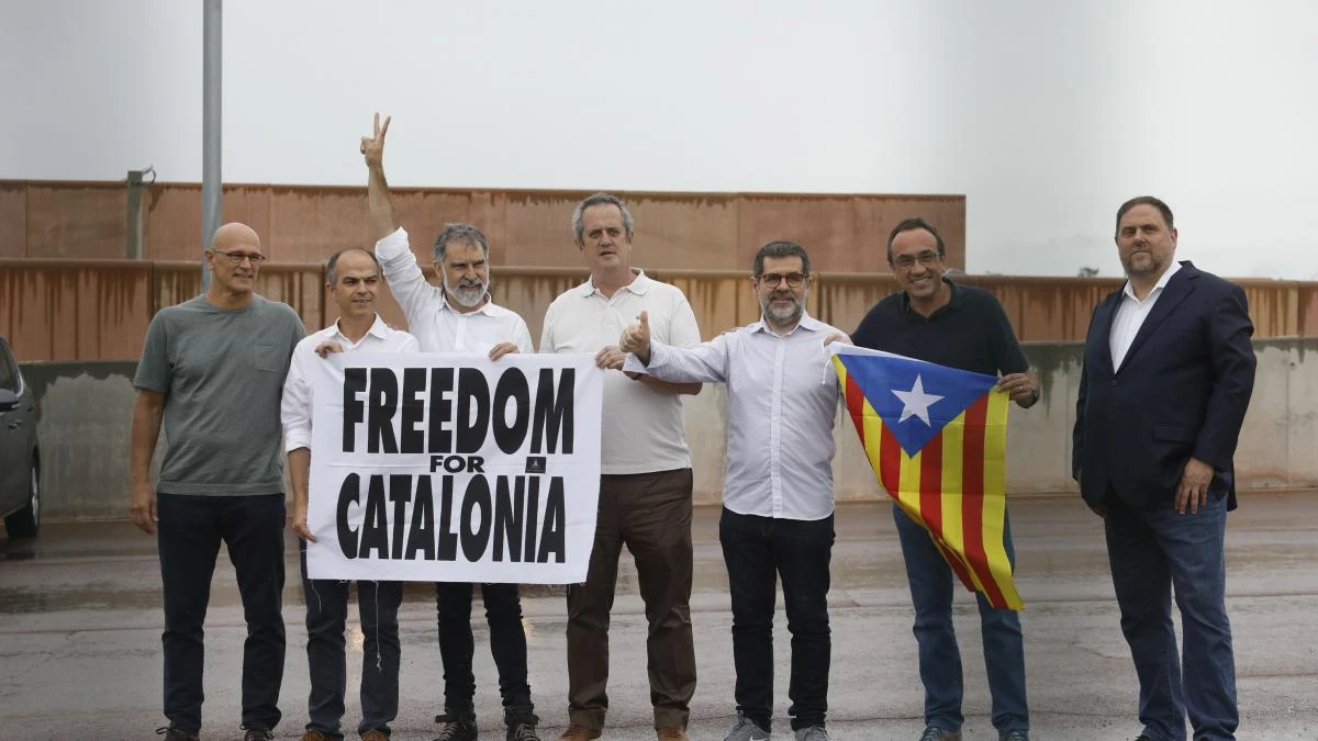 Los presos del 'procés', libres