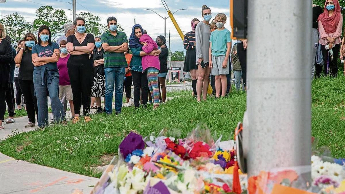 Un conductor mata en Canadá a cuatro miembros de una familia musulmana