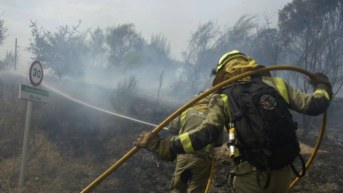 Detenido el presunto autor de un incendio forestal que quemó 3.200 hectáreas en Ourense