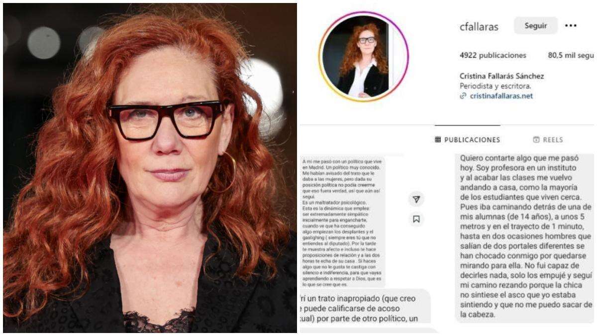 Instagram cierra la cuenta de Cristina Fallarás que logró destapar los abusos de Errejón