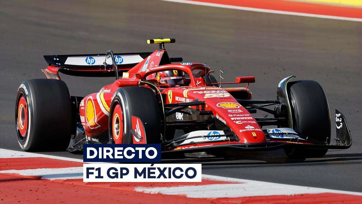 F1, hoy en directo | Carrera del Gran Premio de México 2024: última hora de Alonso y Sainz en Fórmula 1