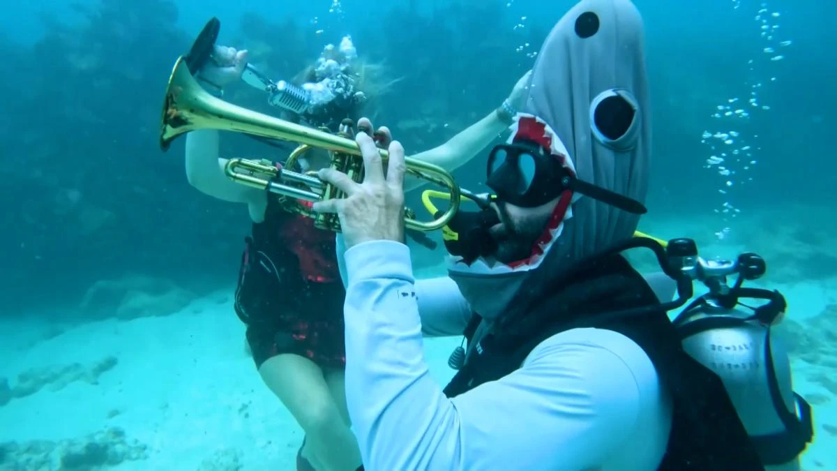 Festival de música subacuática promueve la protección de los arrecifes en Florida