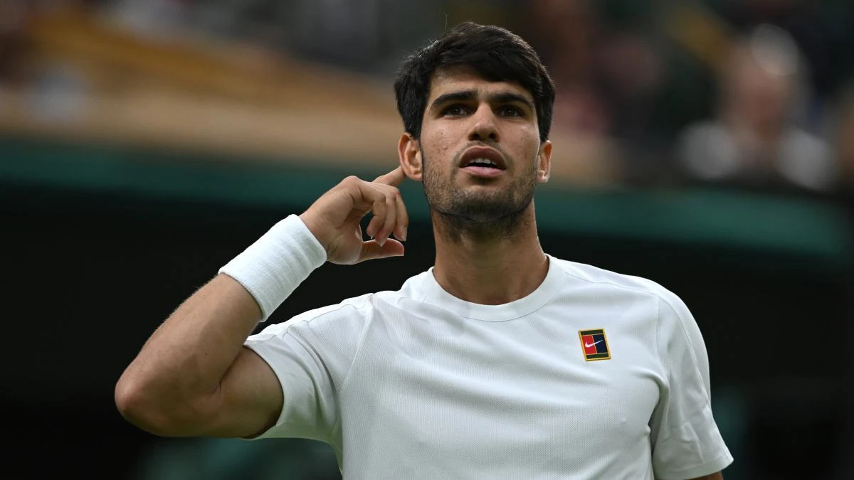 Carlos Alcaraz, 22 años: “Intento no pensar en el partido hasta 45 minutos antes y hacer cosas para estar tranquilo. Tengo mis rutinas de respiración y trato de pensar en otras cosas; jugar al golf me ayuda mucho”