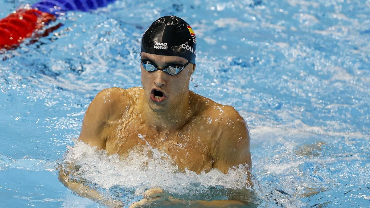 Carles Coll se pasa el juego y peleará por medalla en el 200 braza: “Sabía que la iba a romper”