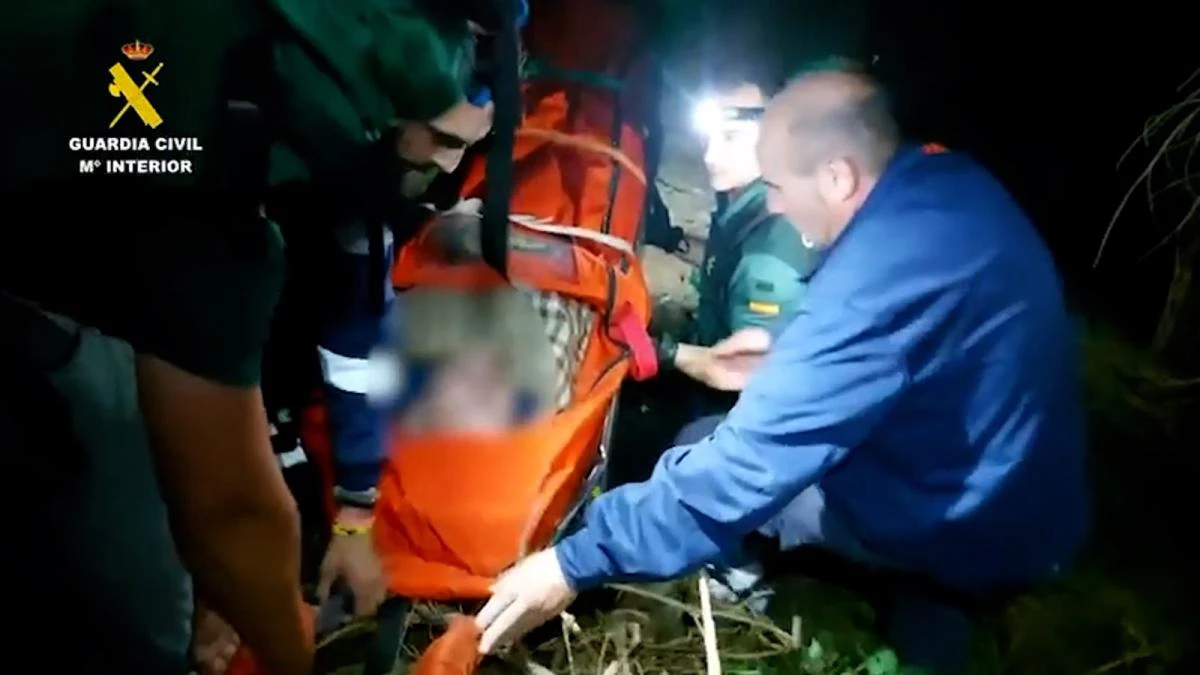 Rescatado un senderista desaparecido en Ezcaray tras un amplio dispositivo de emergencias
