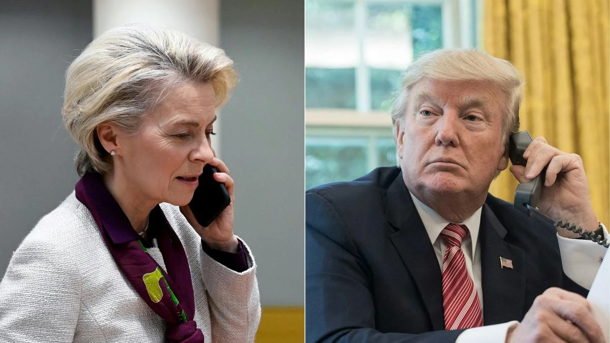 Trump y Von der Leyen abordan los aranceles en la recta final de las negociaciones comerciales