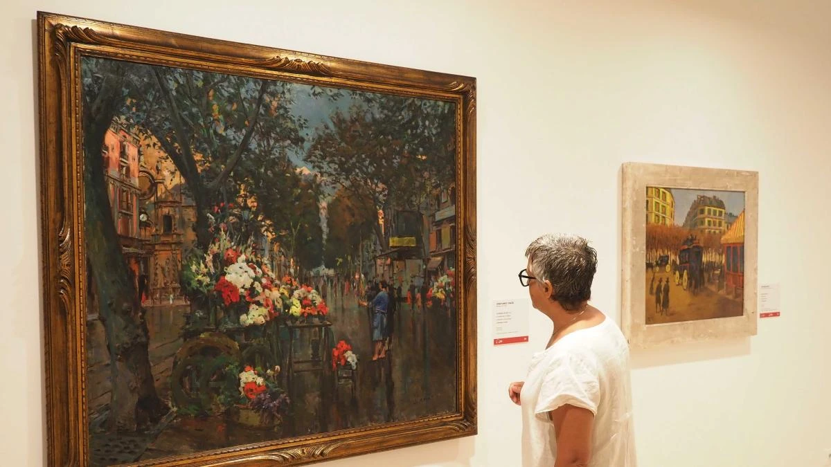 Pintura y música se unen en la nueva exposición del espacio Thyssen de Sant Feliu de Guíxols