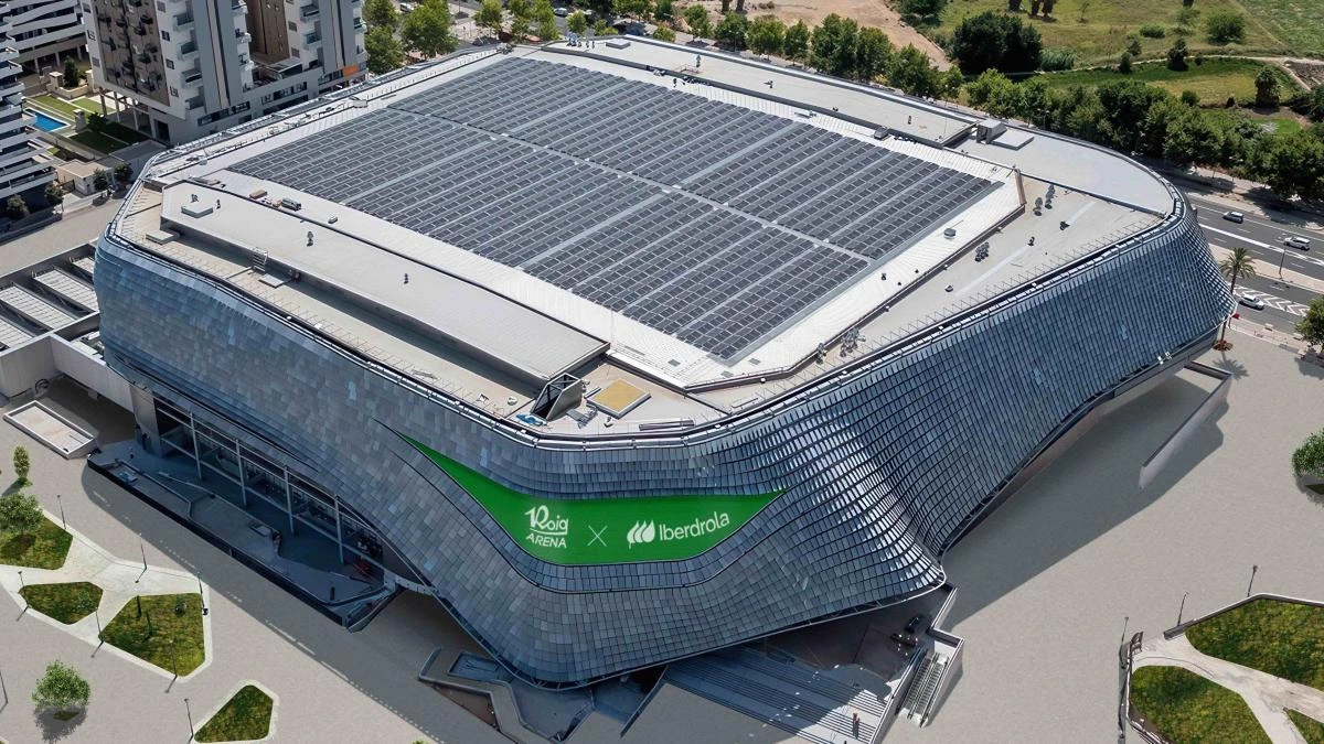 Iberdrola llega a un acuerdo con el Roig Arena y le suministrará toda la electricidad consumida