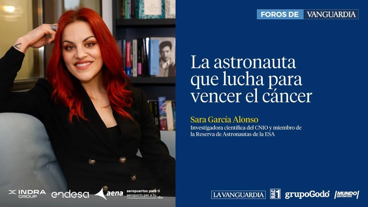 Encuentro con la astronauta Sara García Alonso en Foros de Vanguardia
